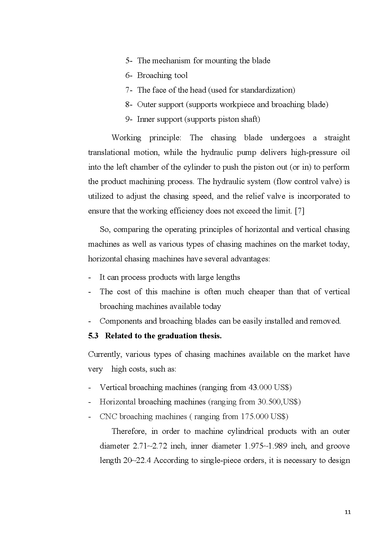 Đồ án tốt nghiệp - Design, manufacturing broaching machine of keyway with long length - Trang 27