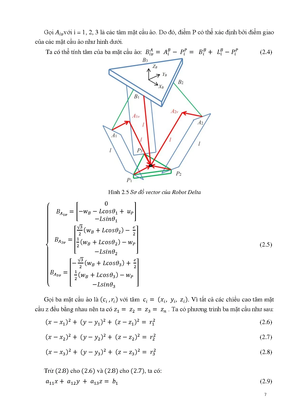 Đồ án tốt nghiệp - Thiết kế và điều khiển robot delta phân loại và sắp xếp sản phẩm ứng dụng xử lý Ả - Trang 21