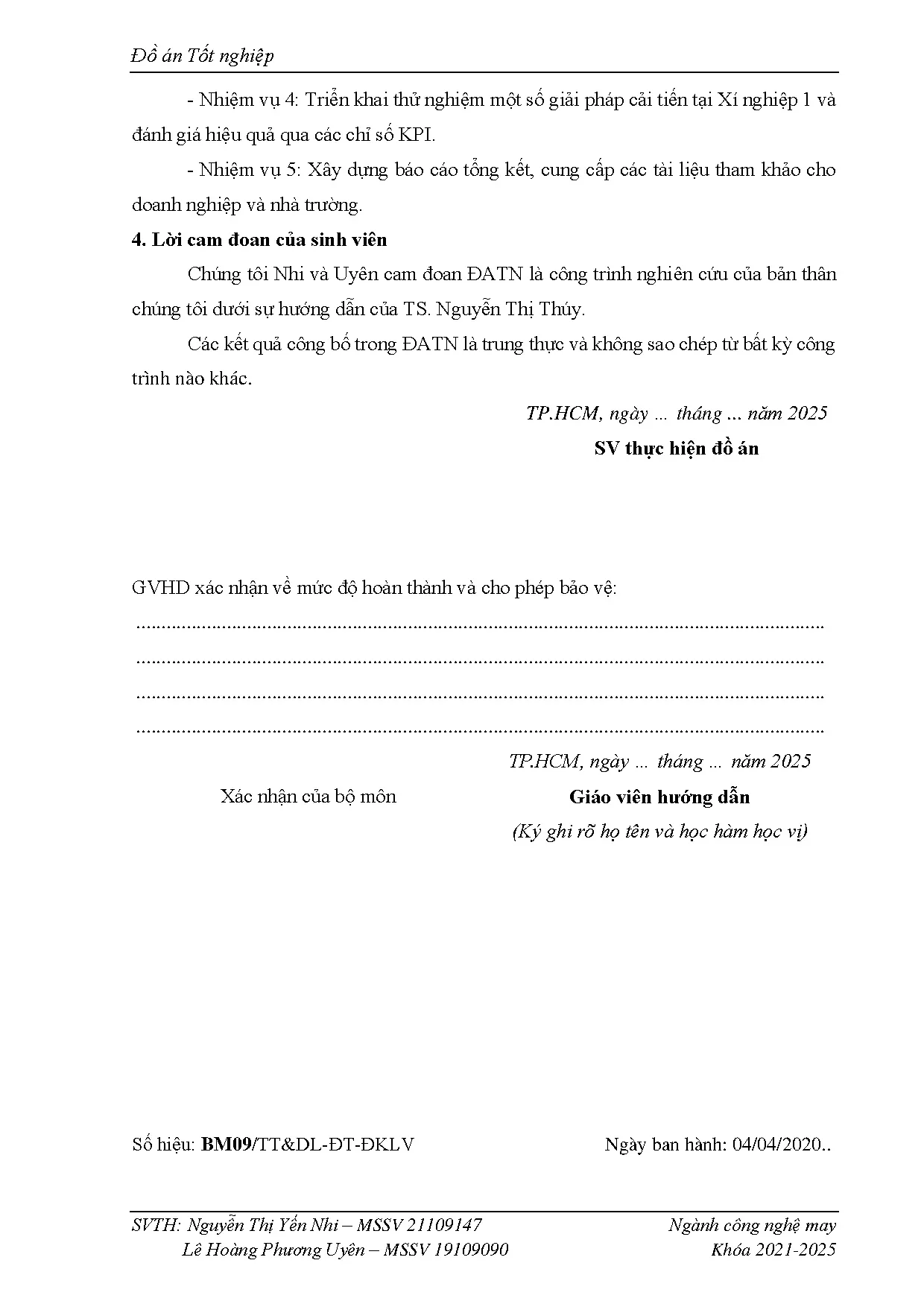 Đồ án tốt nghiệp - Triển khai cải tiến sản xuất dựa trên khảo sát các lãng phí tại Xí N 1 CTCPĐT - Trang 4