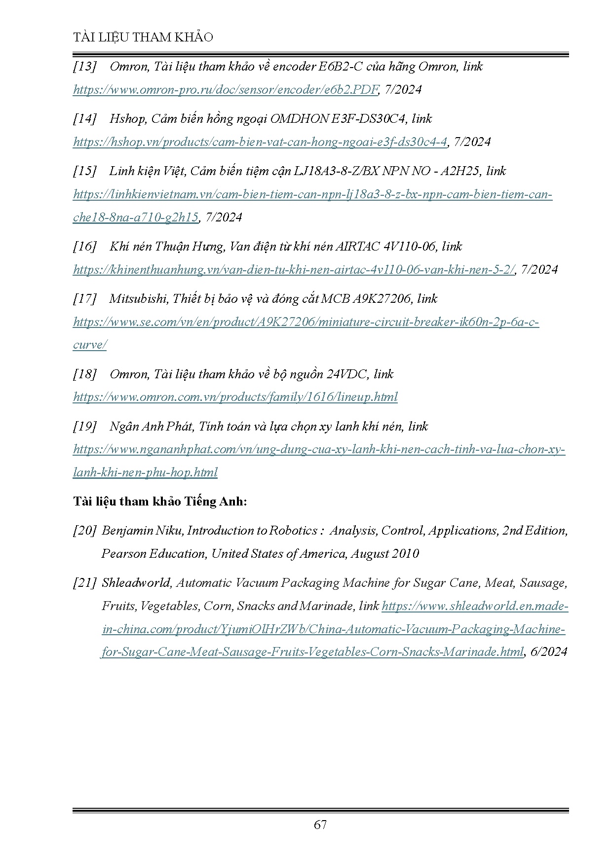 Ảnh một số trang tài liệu