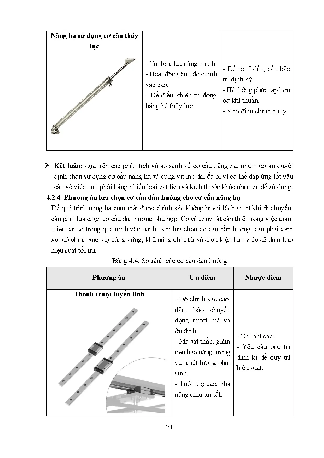 Đồ án tốt nghiệp - Thiết kế chế tạo máy mài bóng bề mặt các chi tiết dạng tấm - Trang 46