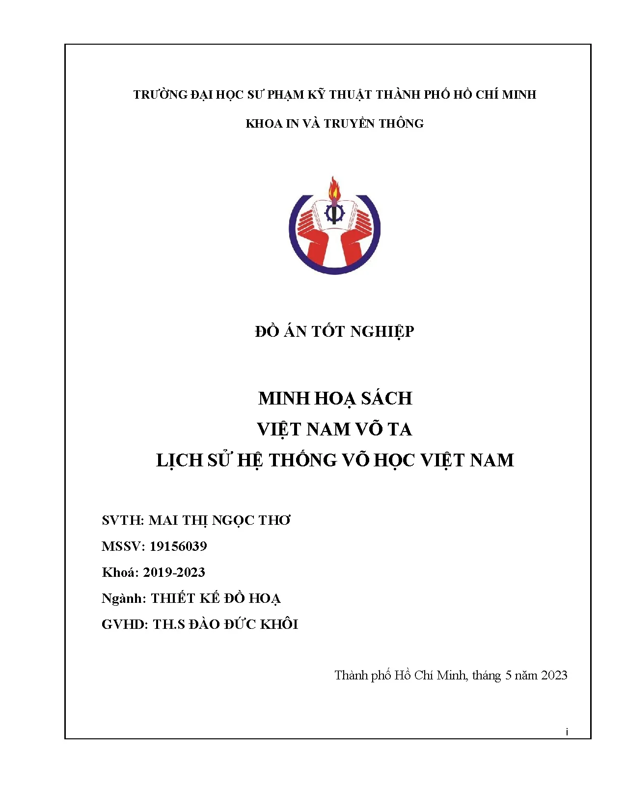 Đồ án tốt nghiệp - Minh họa sách Việt Nam võ ta lịch sử hệ thống võ học Việt Nam