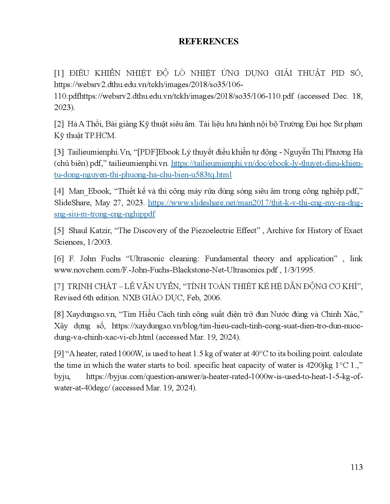 Ảnh một số trang tài liệu