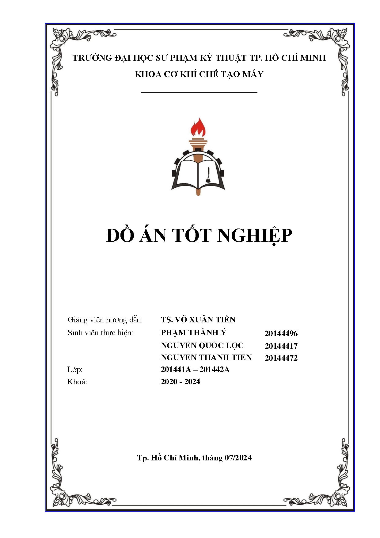 Đồ án tốt nghiệp - Nghiên cứu, tính toán, thiết kế, chế tạo máy ép cam tự động