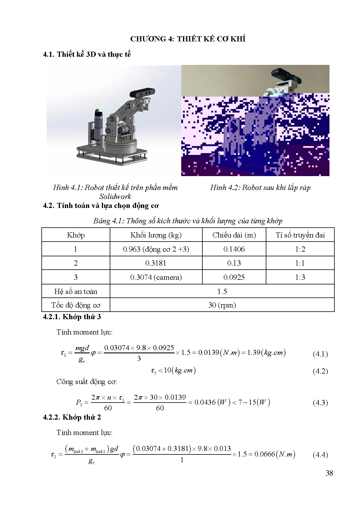 Đồ án tốt nghiệp - Nghiên cứu, thiết kế và điều khiển Manipulator giám sát đổi tượng trong không G - Trang 58