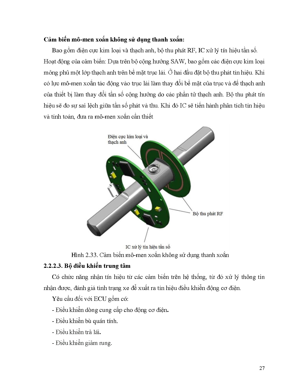 Đồ án tốt nghiệp - Thi công mô hình cắt hệ thống lái Audi - Trang 45