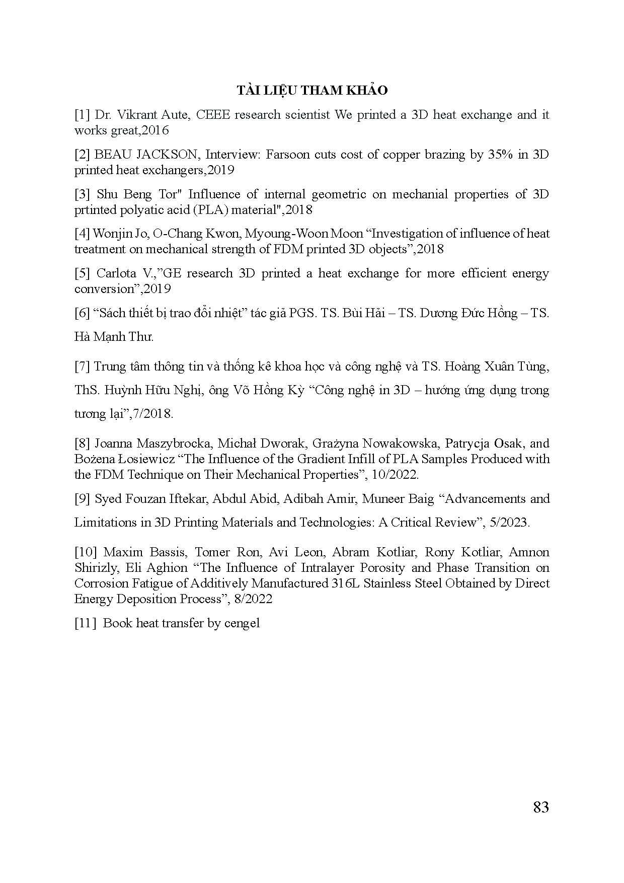 Ảnh một số trang tài liệu