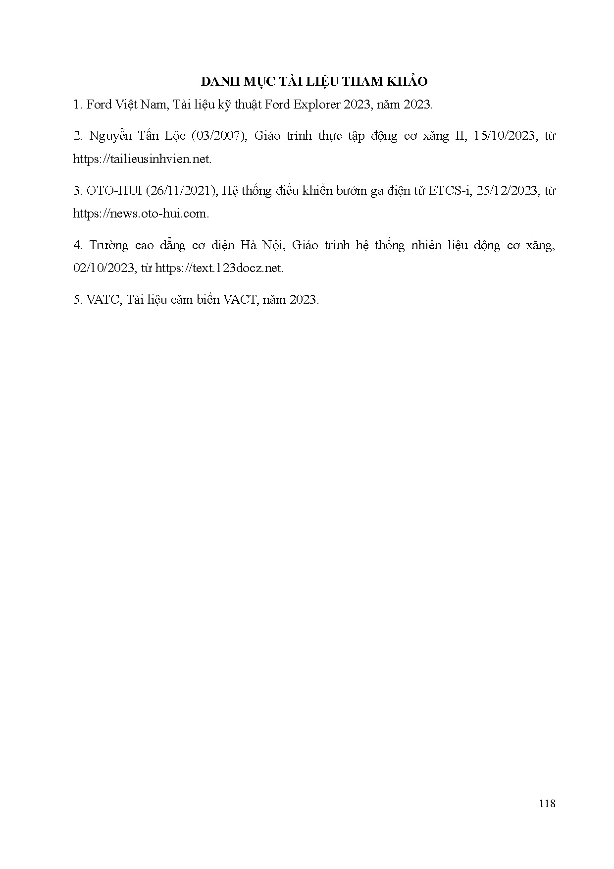 Ảnh một số trang tài liệu