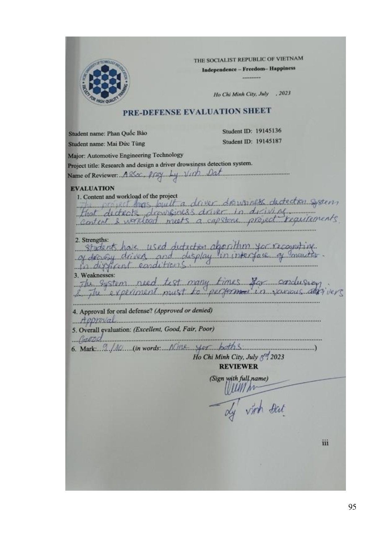 Đồ án tốt nghiệp - Research and design a driver drowsiness detection system - Trang 112