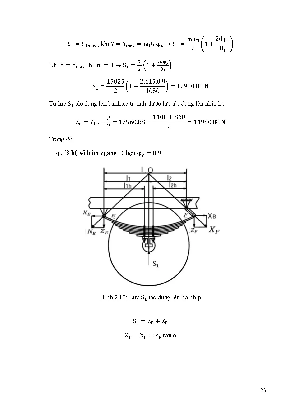 Đồ án tốt nghiệp - Phân tích, tối ưu nhíp 1/2 ê líp sử dụng trên ô tô - Trang 34