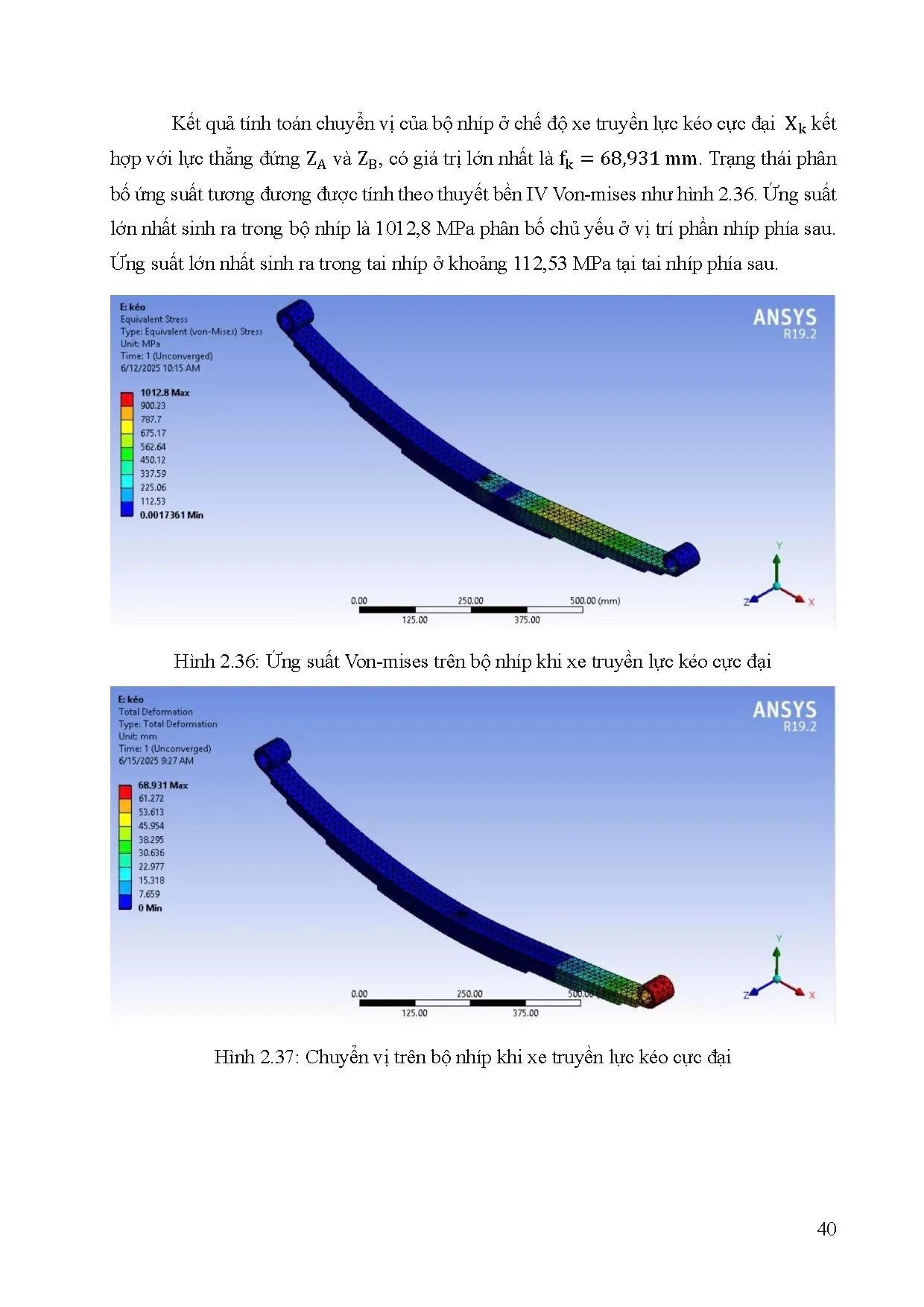 Đồ án tốt nghiệp - Phân tích, tối ưu nhíp 1/2 ê líp sử dụng trên ô tô - Trang 51