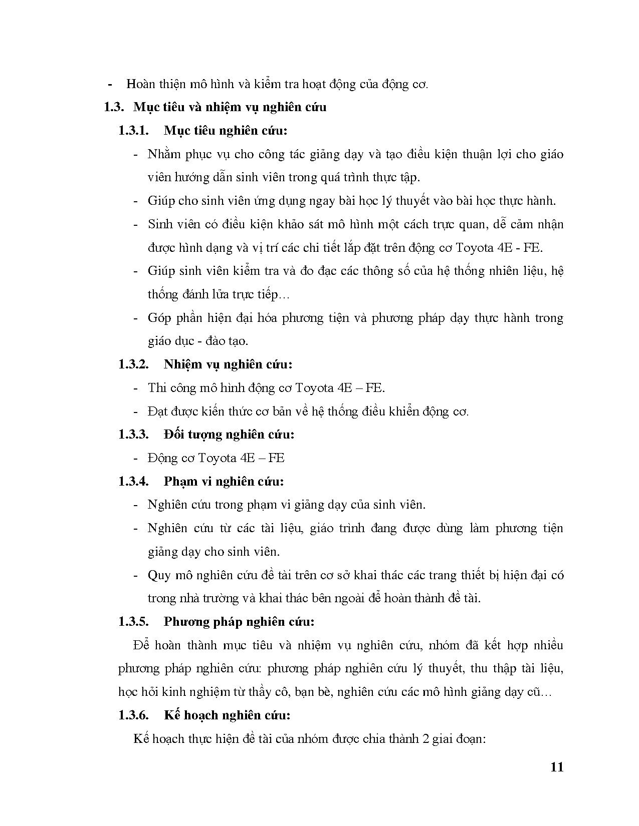 Đồ án tốt nghiệp - Thi công mô hình động cơ Toyota 4E - FE - Trang 17