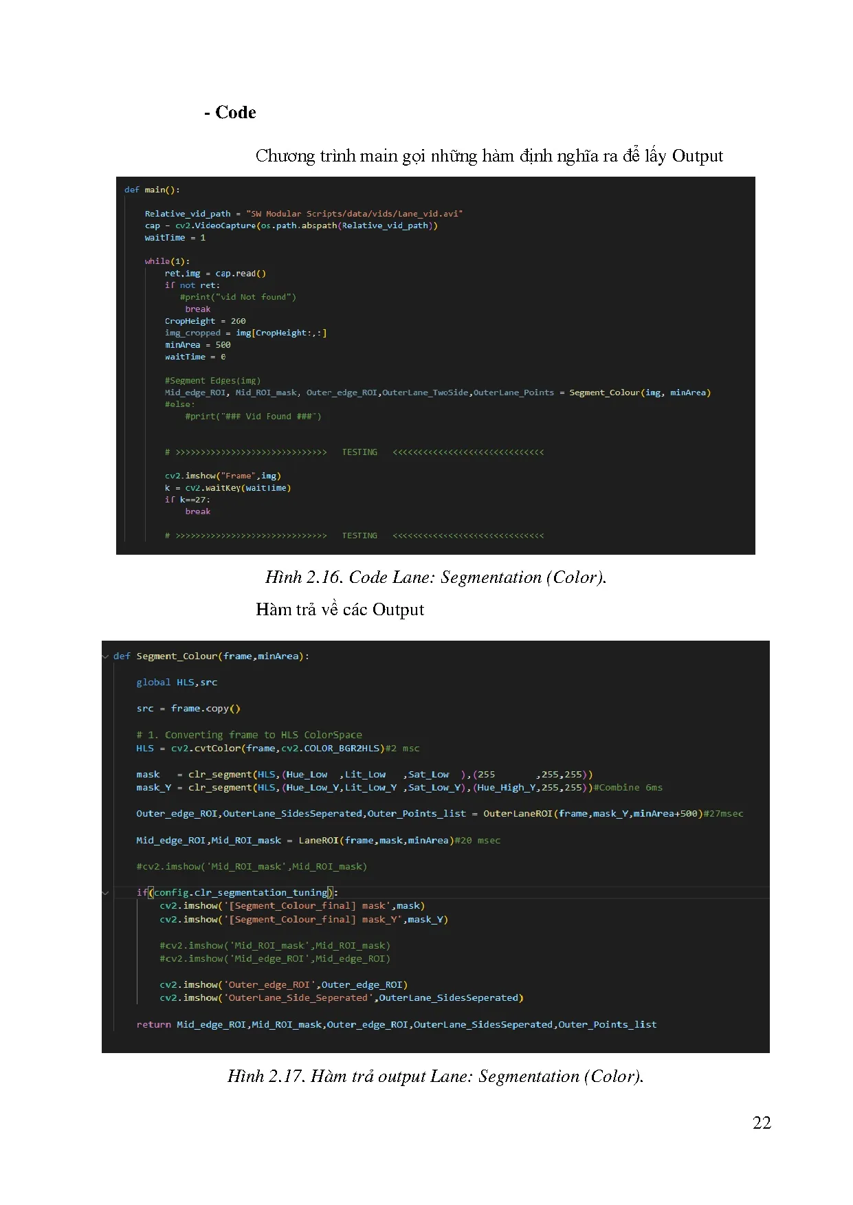 Đồ án tốt nghiệp - Nghiên cứu, thiết kế và lắp đặt hệ thống điều khiển ứng dụng xử lý ẢVXMĐVCHHTKVV - Trang 45
