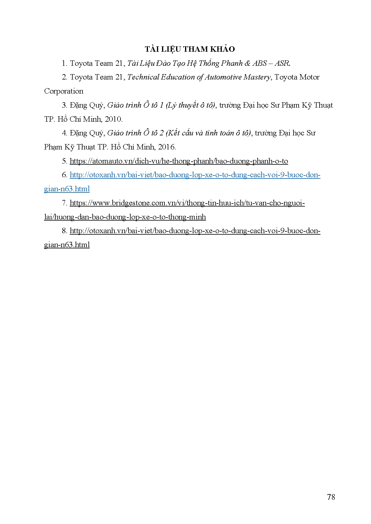 Ảnh một số trang tài liệu