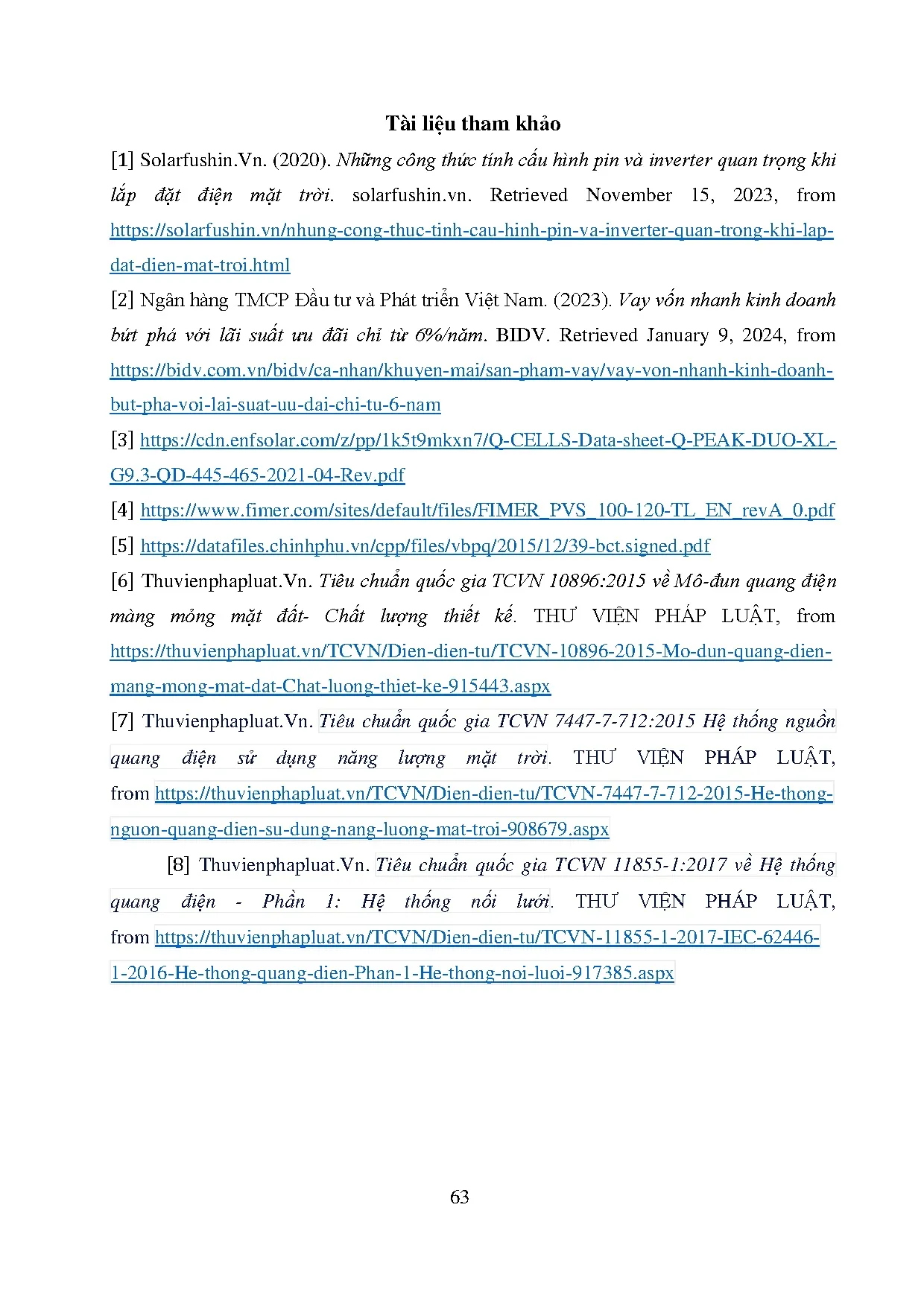 Đồ án tốt nghiệp - Tính toán và thiết kế hệ thống điện năng lượng mặt trời cho Trung tâm TMLMQ 7 T - Trang 76