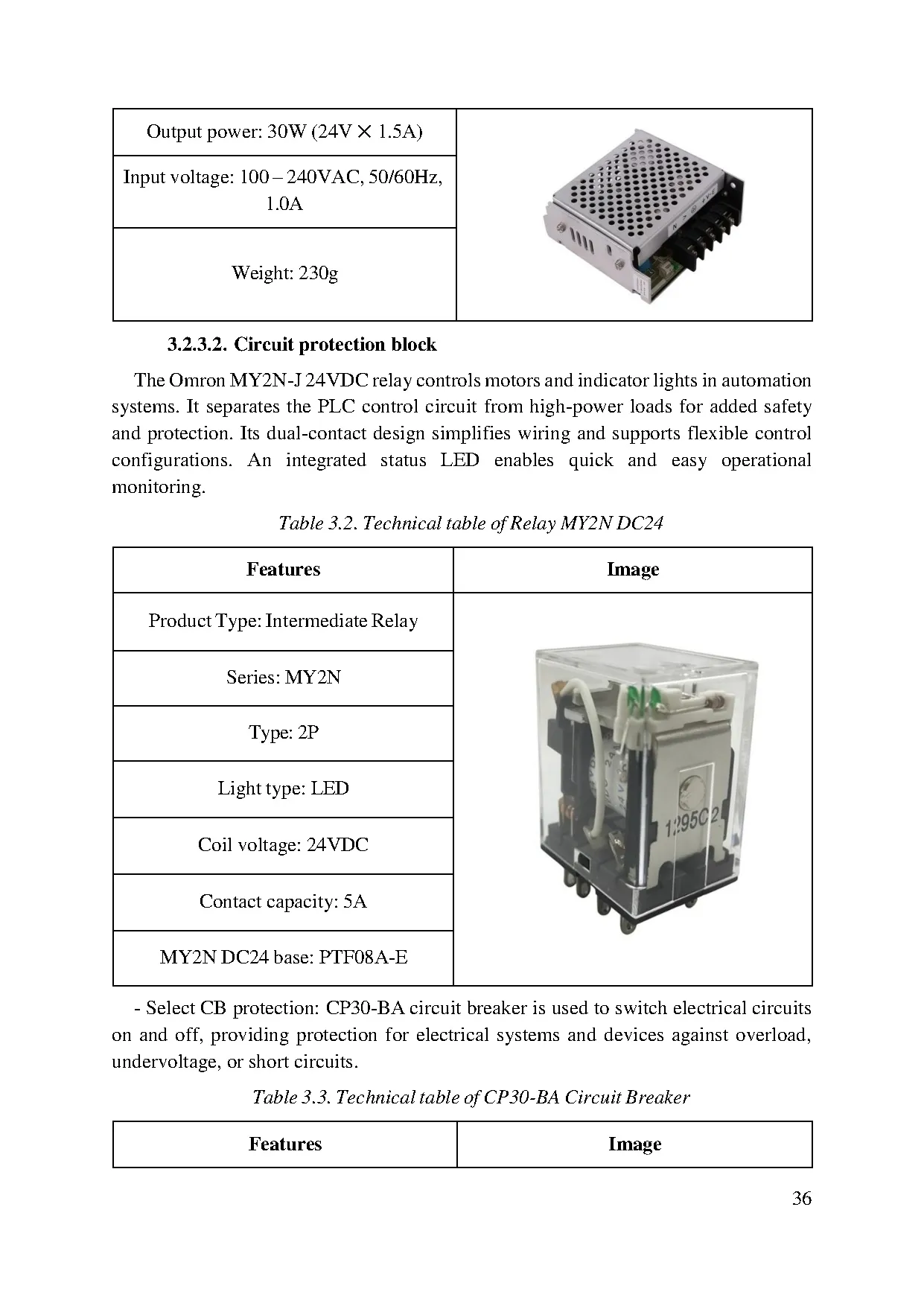 Đồ án tốt nghiệp - Design and control of A waste sorting system (metal cans) using PLC IWSM - Trang 42