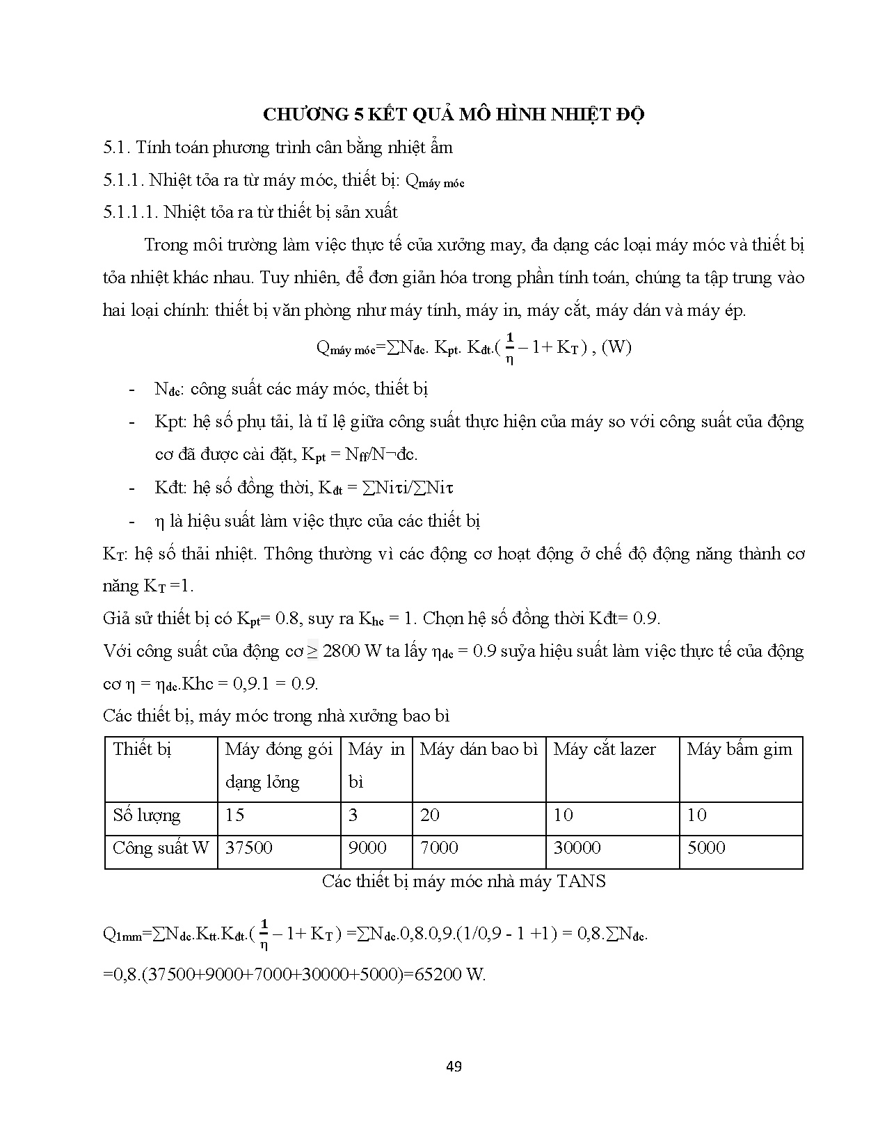 Đồ án tốt nghiệp - Thiết kế tính toán, mô phỏng và xây dựng mô hình nhiệt độ cho nhà máy Tans Bình D - Trang 64