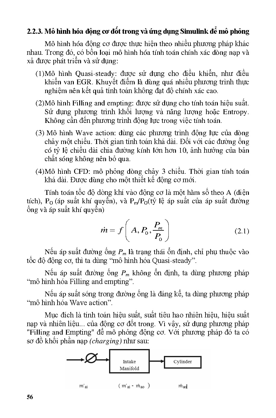 Ứng dụng máy tính trong mô phỏng động cơ đốt trong (HCMUTE) - Trang 56