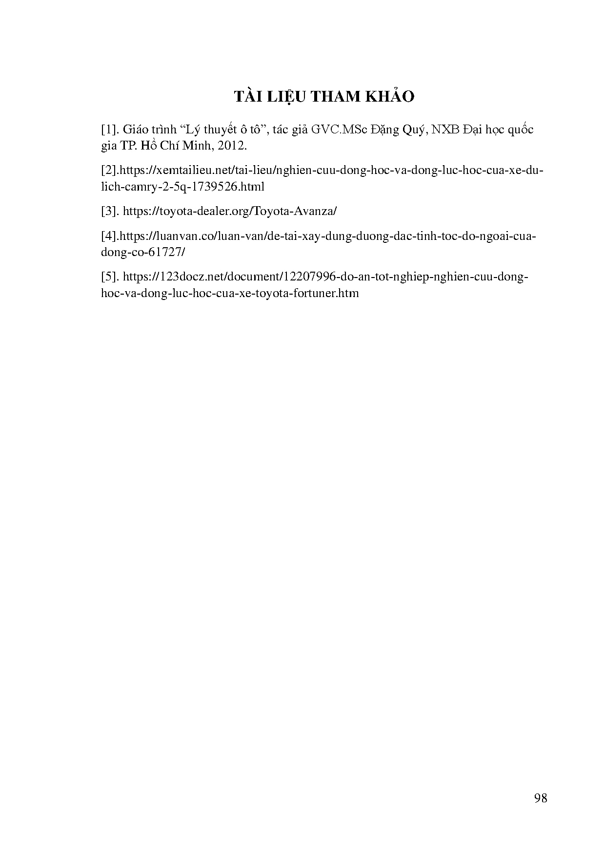 Ảnh một số trang tài liệu