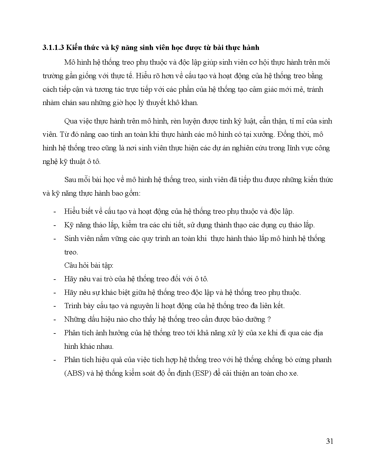 Đồ án tốt nghiệp - Viết bài hướng dẫn thực hành các mô hình cho môn học thực tập Hệ thống ĐKVCĐ ô T - Trang 46