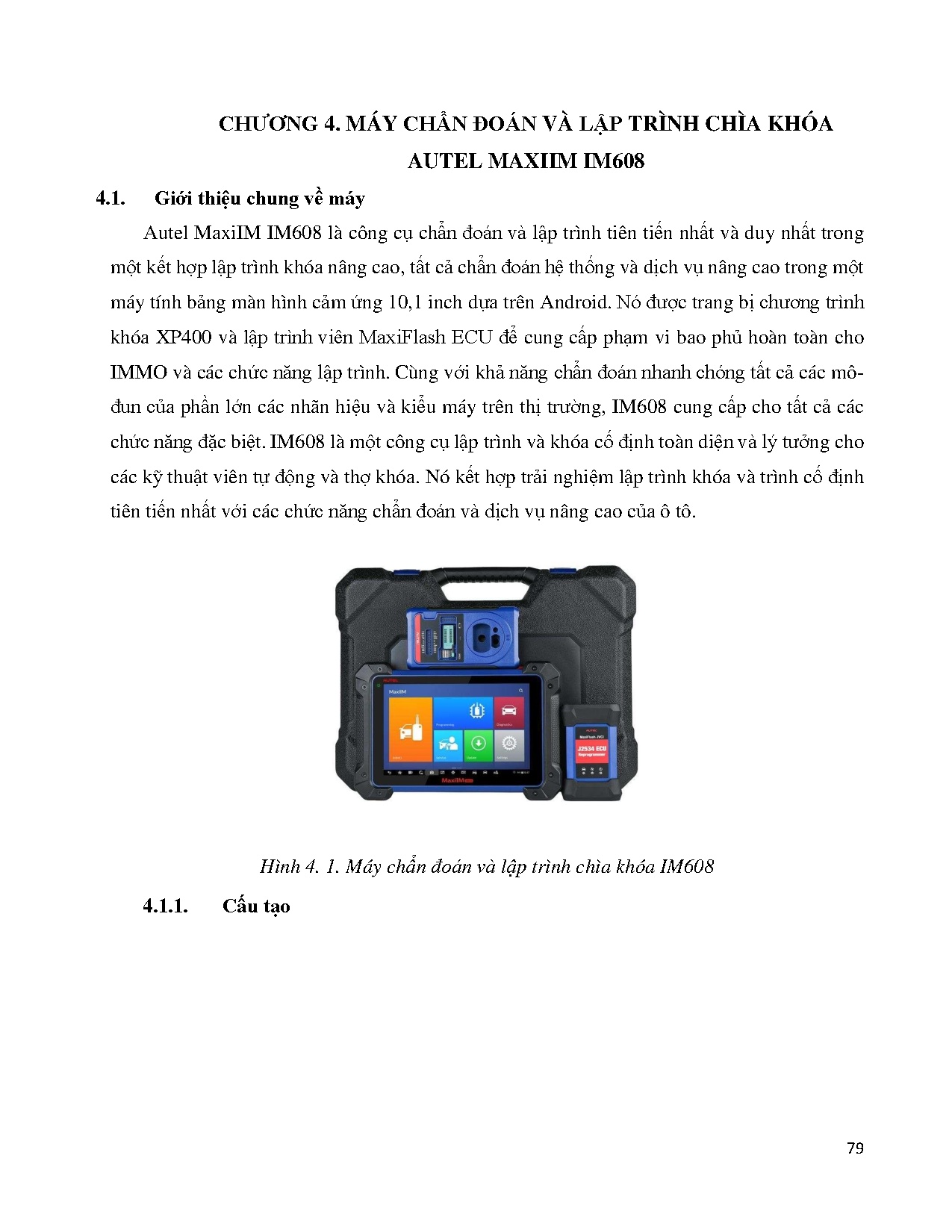 Đồ án tốt nghiệp - Ứng dụng máy chẩn đoán Autel maxisys MS908S pro trong chẩn đoán động cơ - Trang 100