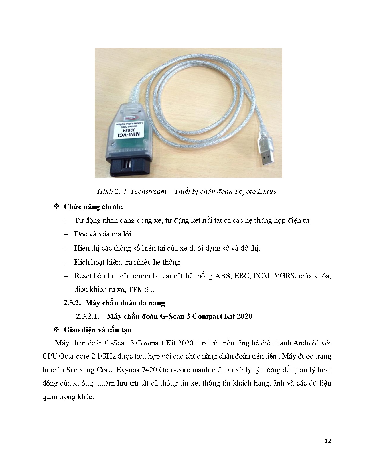 Đồ án tốt nghiệp - Ứng dụng máy chẩn đoán Autel maxisys MS908S pro trong chẩn đoán động cơ - Trang 33