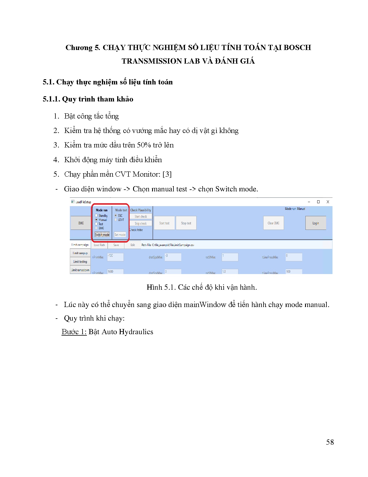 Đồ án tốt nghiệp - Nghiên cứu và tính toán các thông số đầu vào băng thử test bench ở Bosch TL - Trang 78