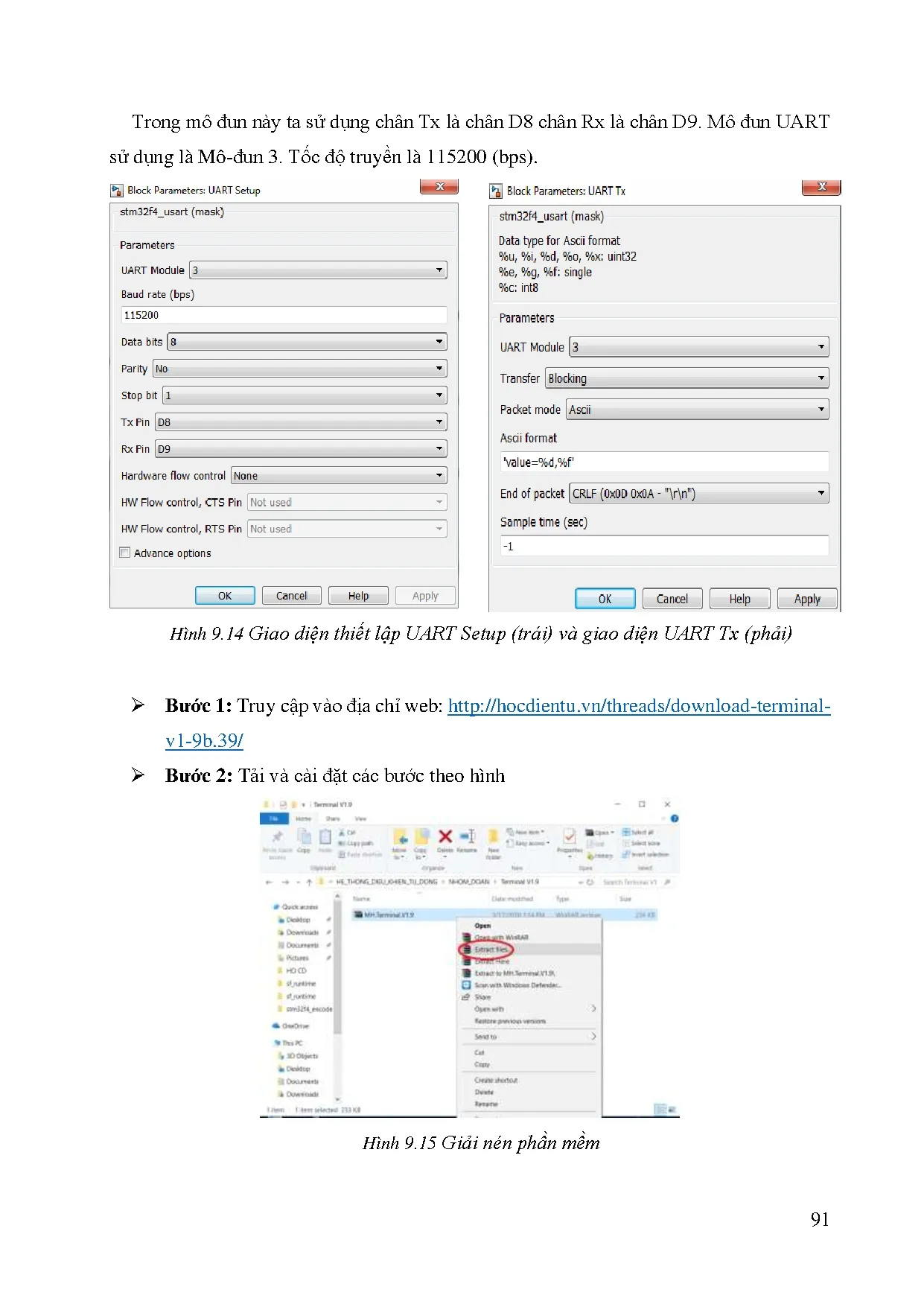 Đồ án tốt nghiệp - Ứng dụng ARM STM32F4 Discovery và Matlab/Simulink trong thiết kế CBĐKĐÁTNNCNKTÔT - Trang 103