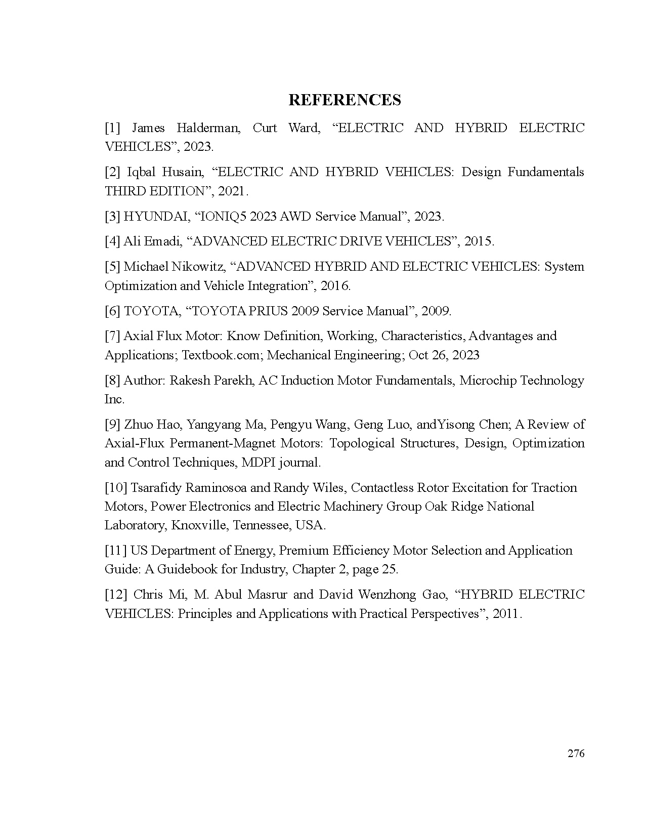 Đồ án tốt nghiệp - Compiling teaching contents for practice of electric and hybrid vehicle - Trang 300