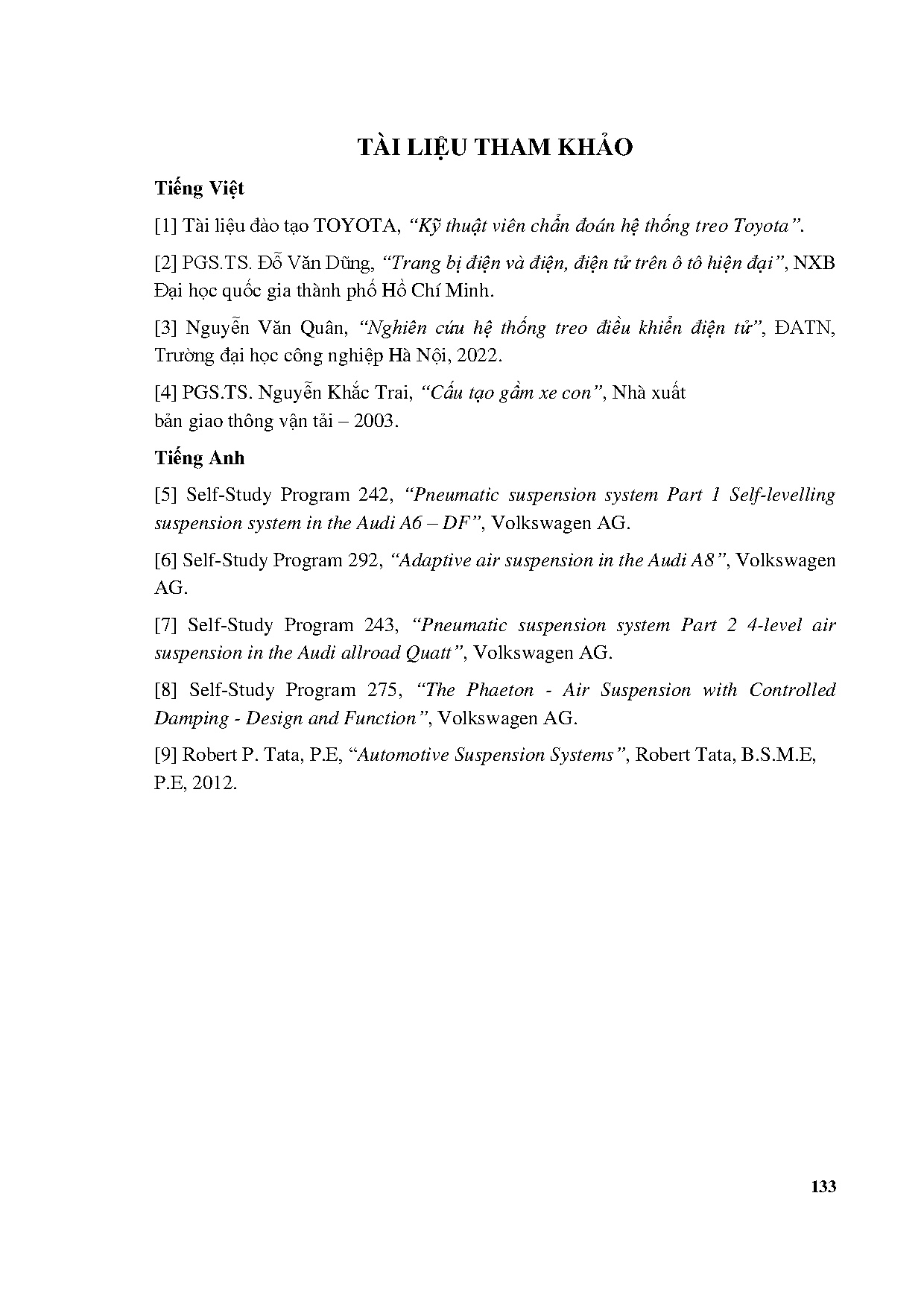 Ảnh một số trang tài liệu