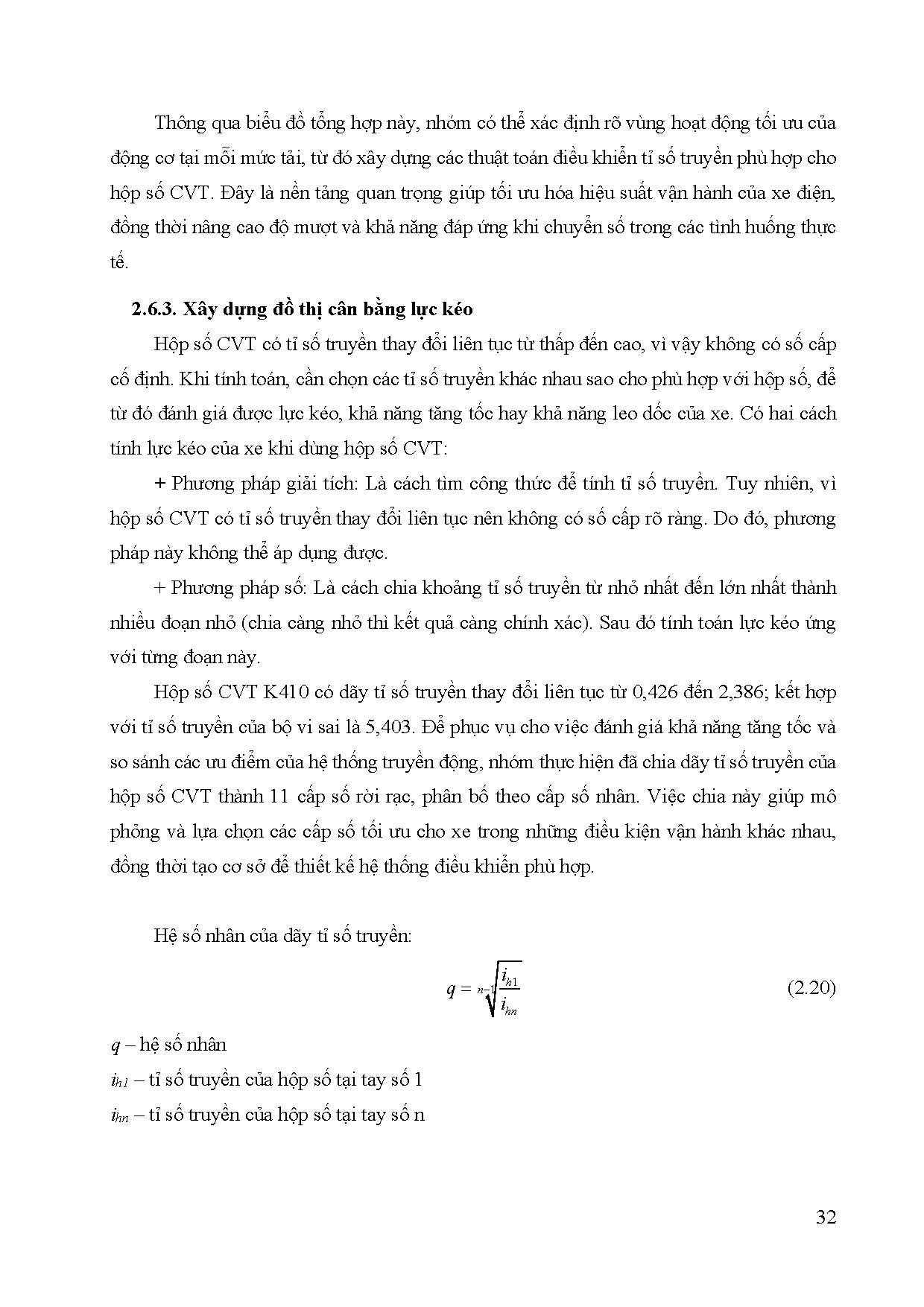 Đồ án tốt nghiệp - Nghiên cứu tính toán thiết kế mạch điều khiển thay đổi tỉ số truyền CVT trên ô TĐ - Trang 50