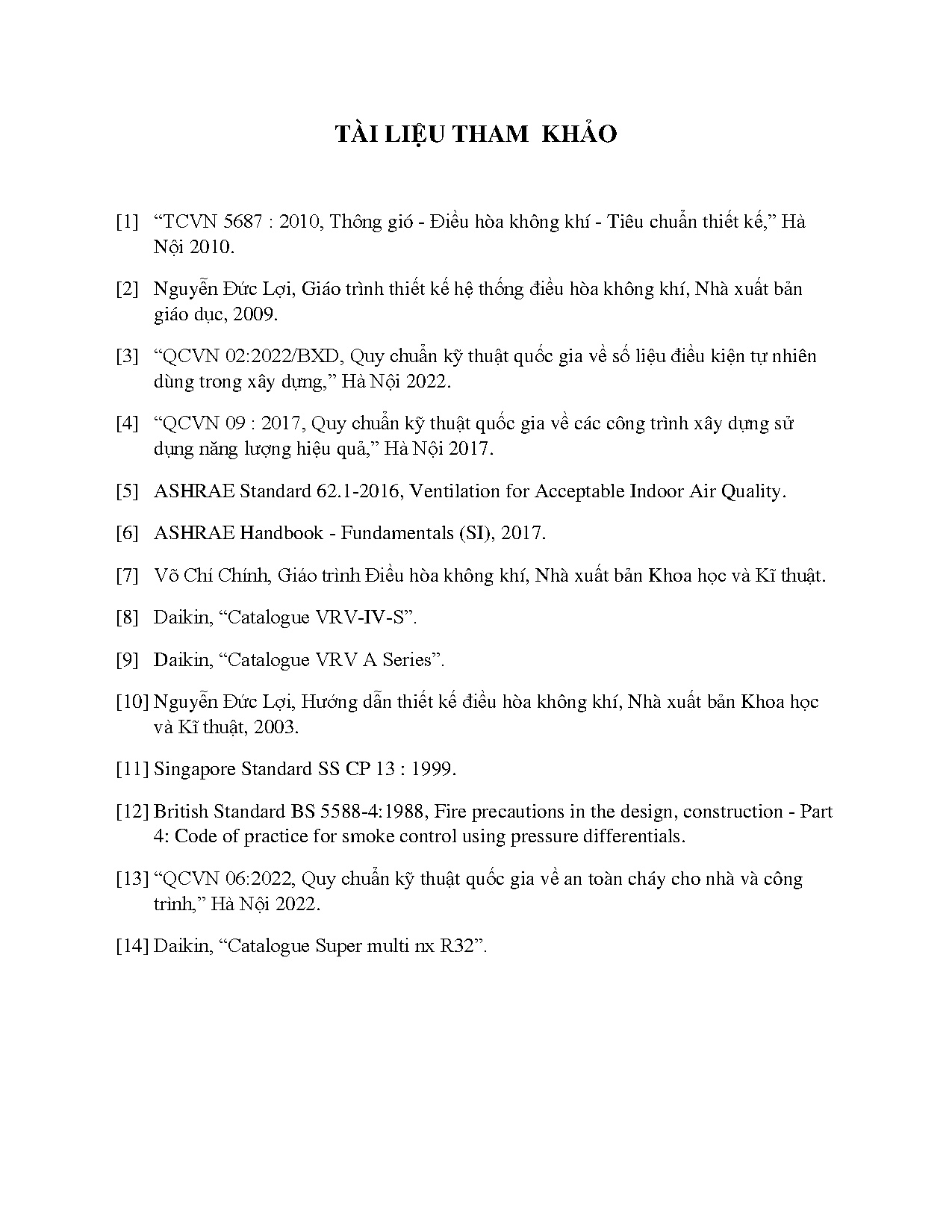 Đồ án tốt nghiệp - Tính toán kiểm tra kết hợp dựng revit hệ thống điều hòa không khí và TGCTGQ 6 - Trang 200