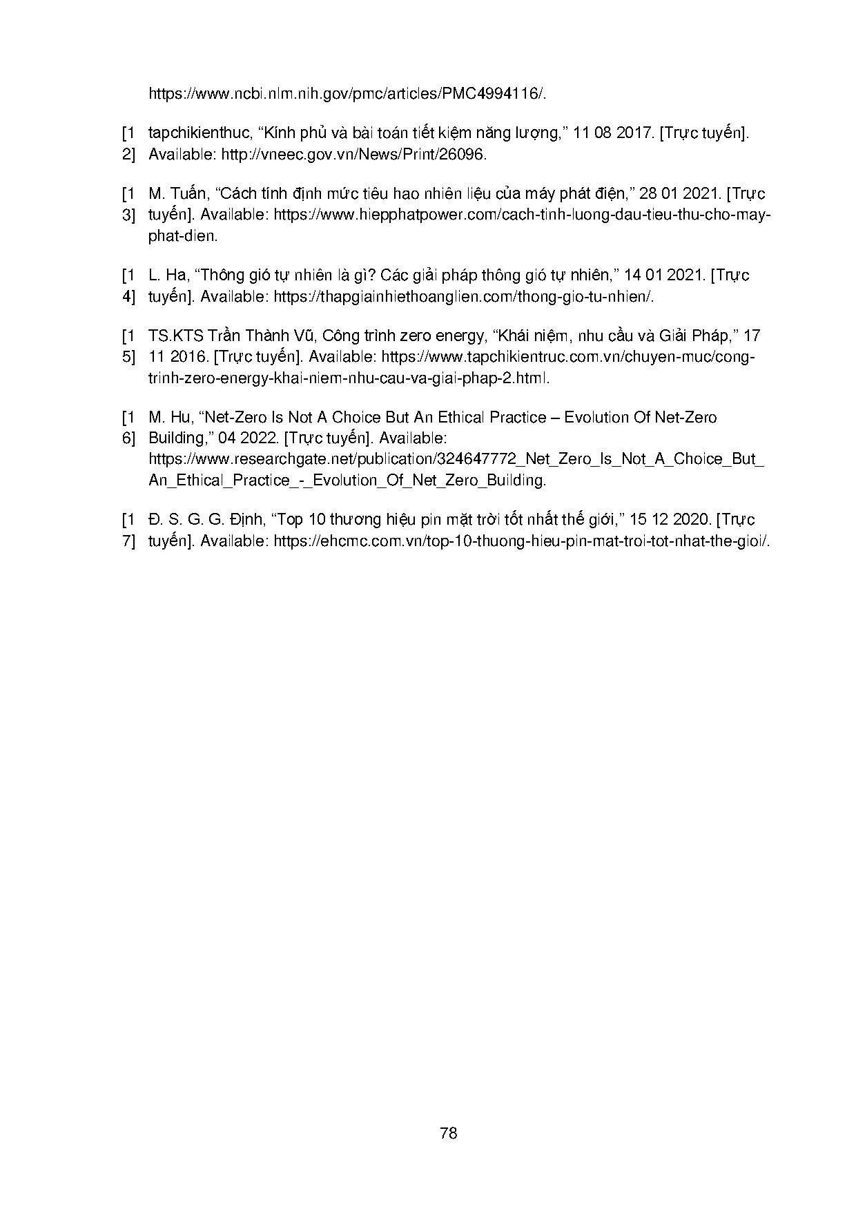 Đồ án tốt nghiệp - Tính toán thiết kế hệ thống điện mặt trời hộ gia đình theo mô hình Zero energy B - Trang 94
