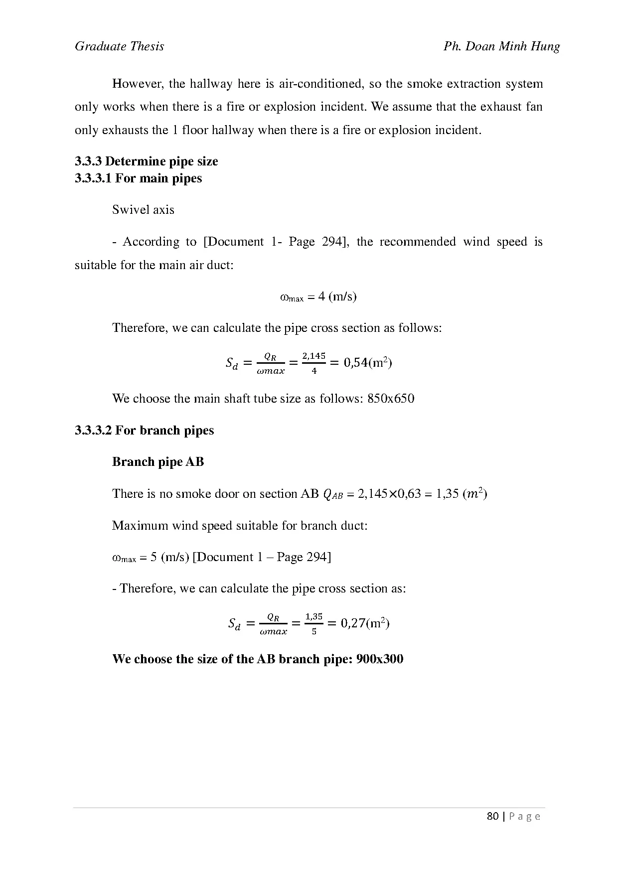 Đồ án tốt nghiệp - Calculate, check and design the air conditioning system for the Khai Vy PIHCMC - Trang 81