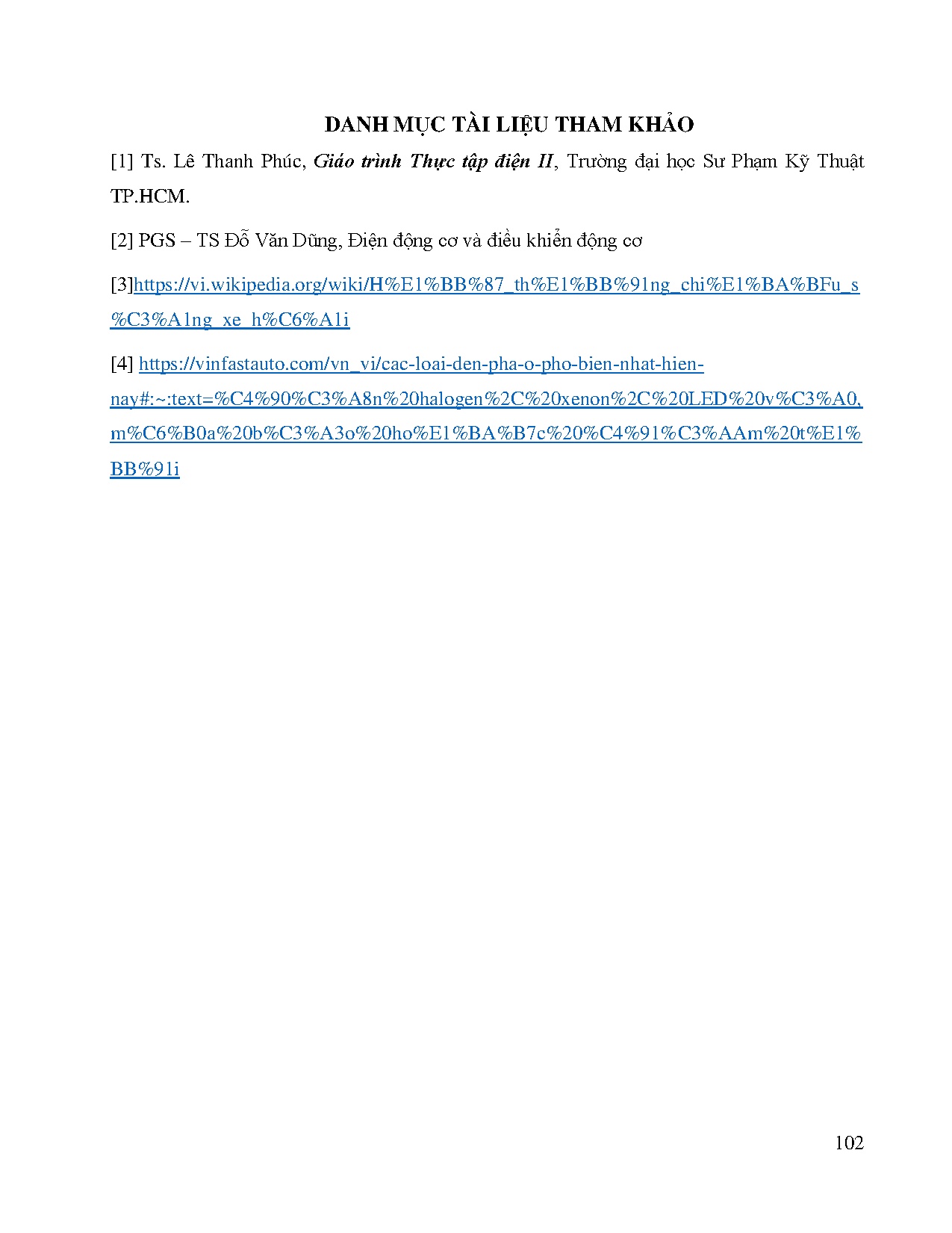 Đồ án tốt nghiệp - Thiết kế, thực hiện mô hình hệ thống chiếu sáng tín hiệu phục vụ giảng dạy - Trang 122