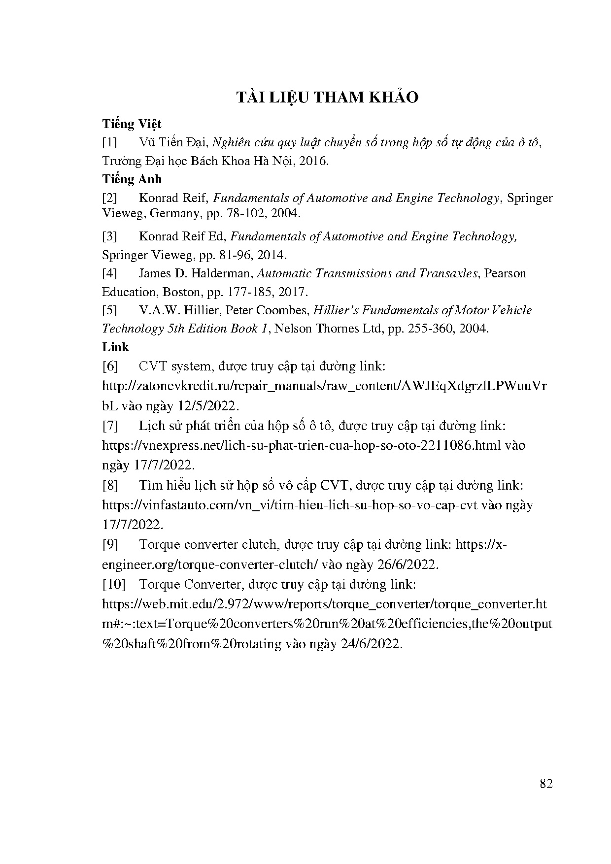 Ảnh một số trang tài liệu