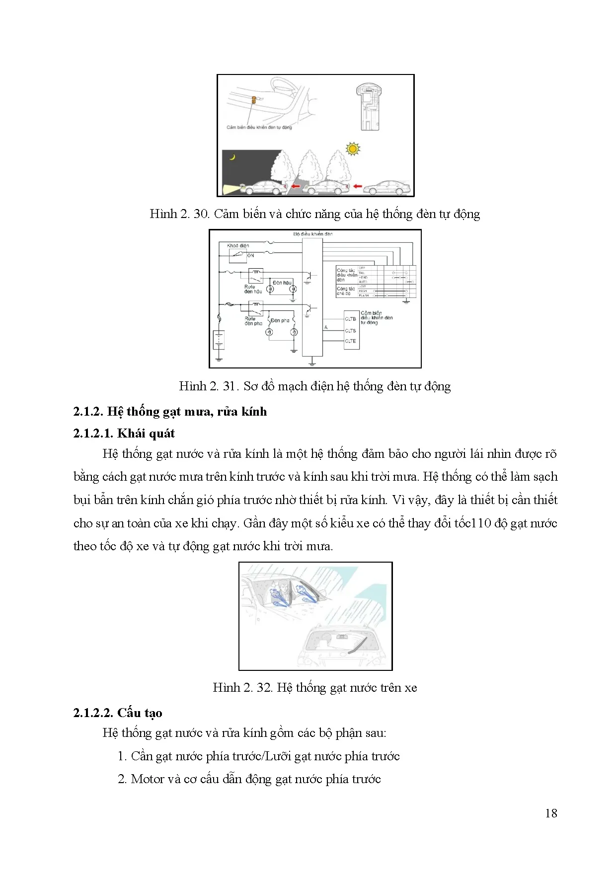 Đồ án tốt nghiệp - Thiết kế, thực hiện mô hình điện thân xe trên ô tô phục vụ giảng dạy - Trang 33