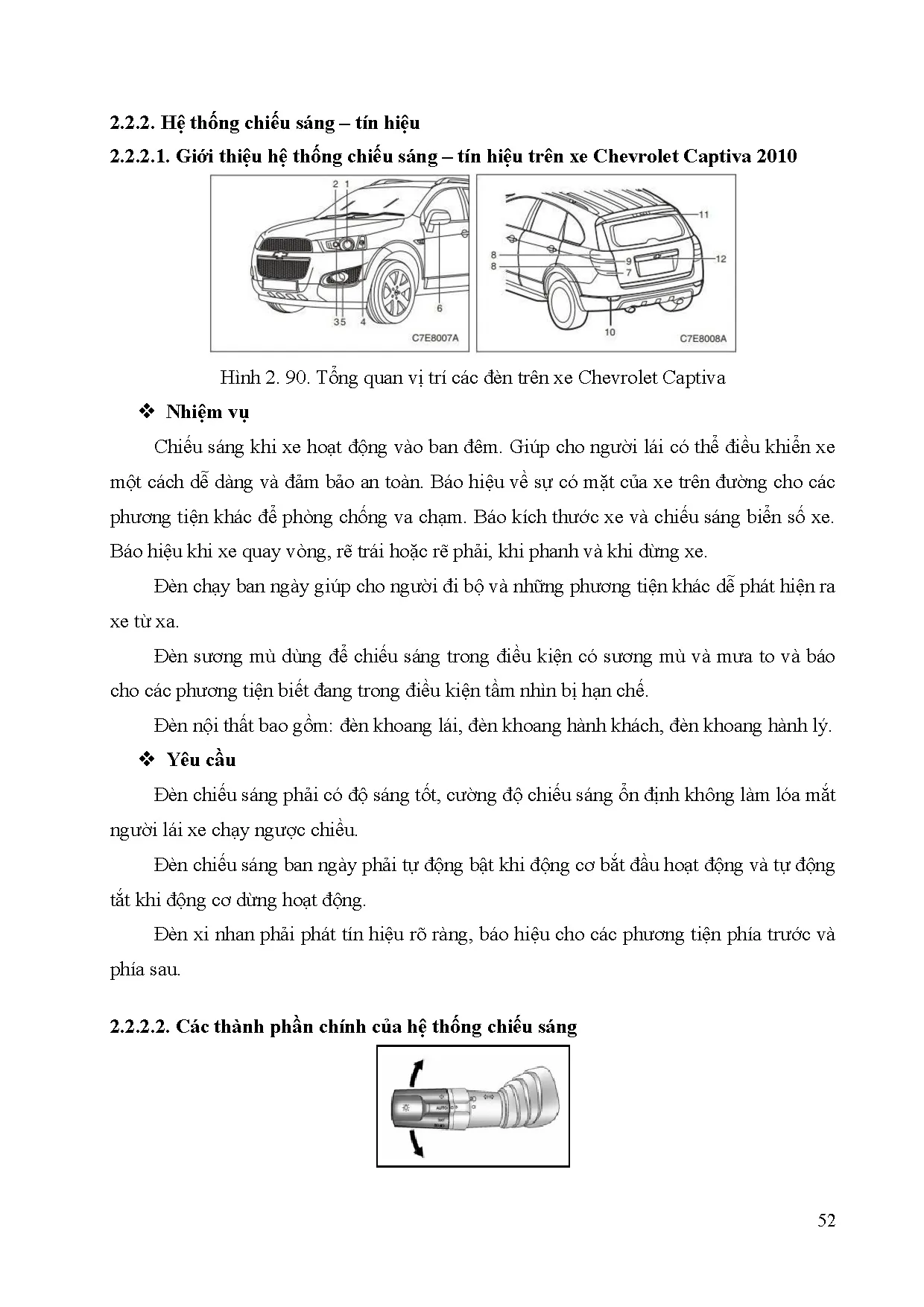 Đồ án tốt nghiệp - Thiết kế, thực hiện mô hình điện thân xe trên ô tô phục vụ giảng dạy - Trang 67