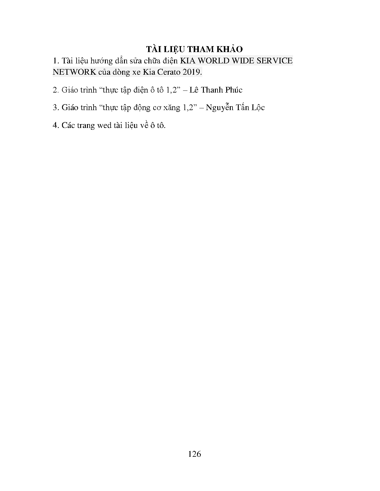 Ảnh một số trang tài liệu