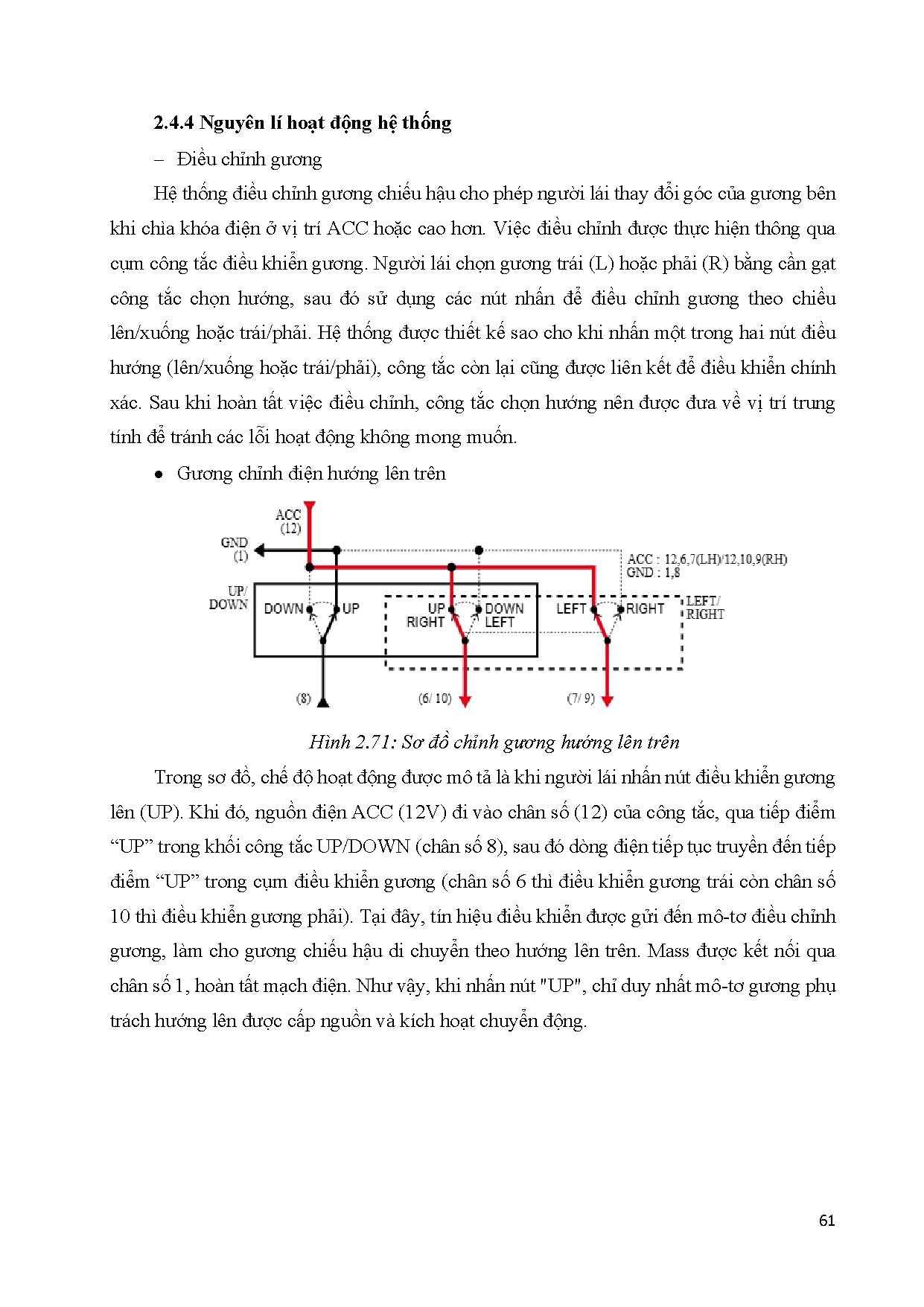 Đồ án tốt nghiệp - Nghiên cứu và thi công mô hình hệ thống ghế điện và các hệ thống tiện ích TX ô T - Trang 83