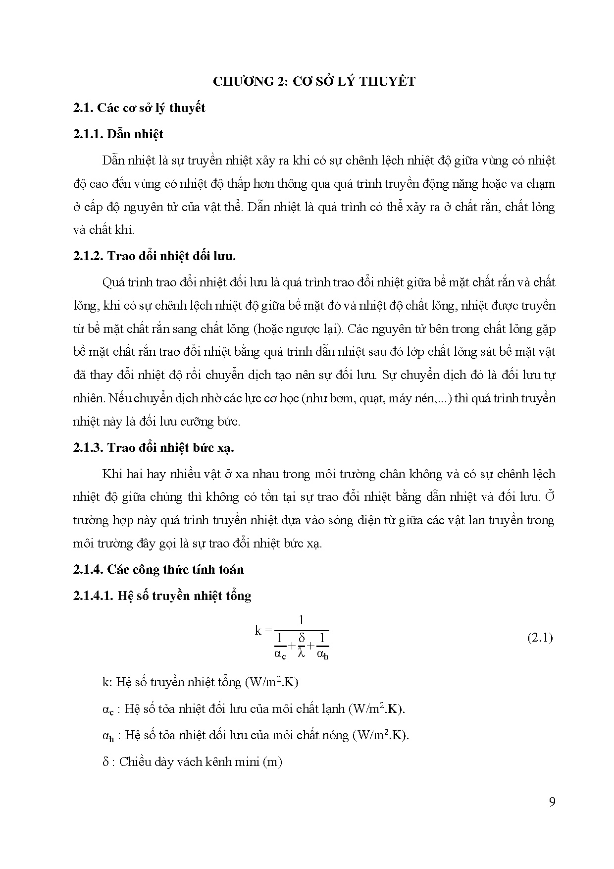 Đồ án tốt nghiệp - Nghiên cứu đặc tính truyền nhiệt và lưu chất của thiết bị trao đổi NKMDỐDBPPMPVTN - Trang 33