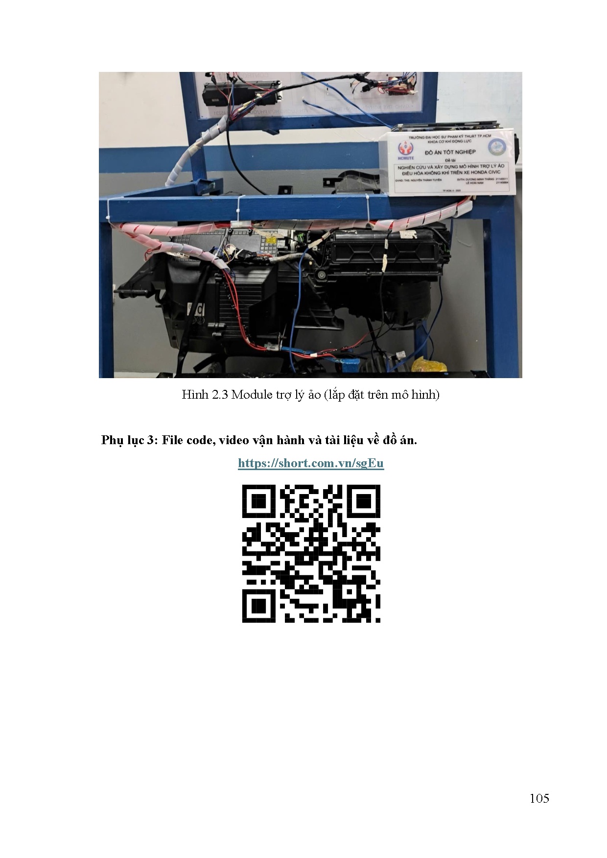 Đồ án tốt nghiệp - Nghiên cứu và xây dựng mô hình trợ lý ảo điều hòa không khí trên xe Honda Civic - Trang 124