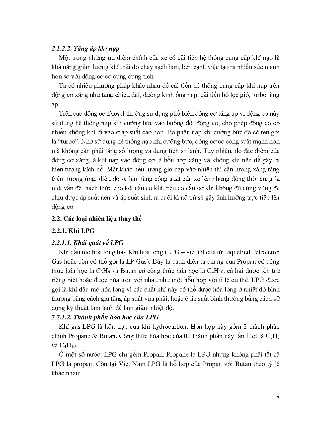 Đồ án tốt nghiệp - Nghiên cứu, đánh giá và mô phỏng các phương án giảm phát thải trên ĐCX 1 BPMAB - Trang 24