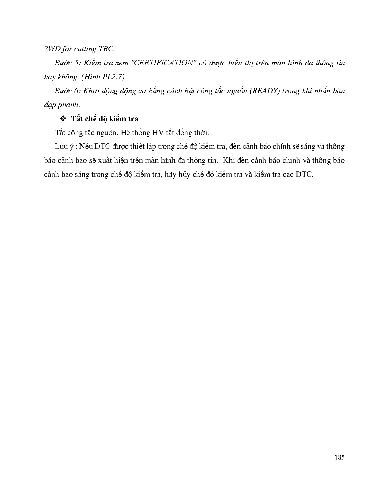 Đồ án tốt nghiệp - Hệ thống động lực và nguồn năng lượng trên xe lai Toyota Prius - Trang 215