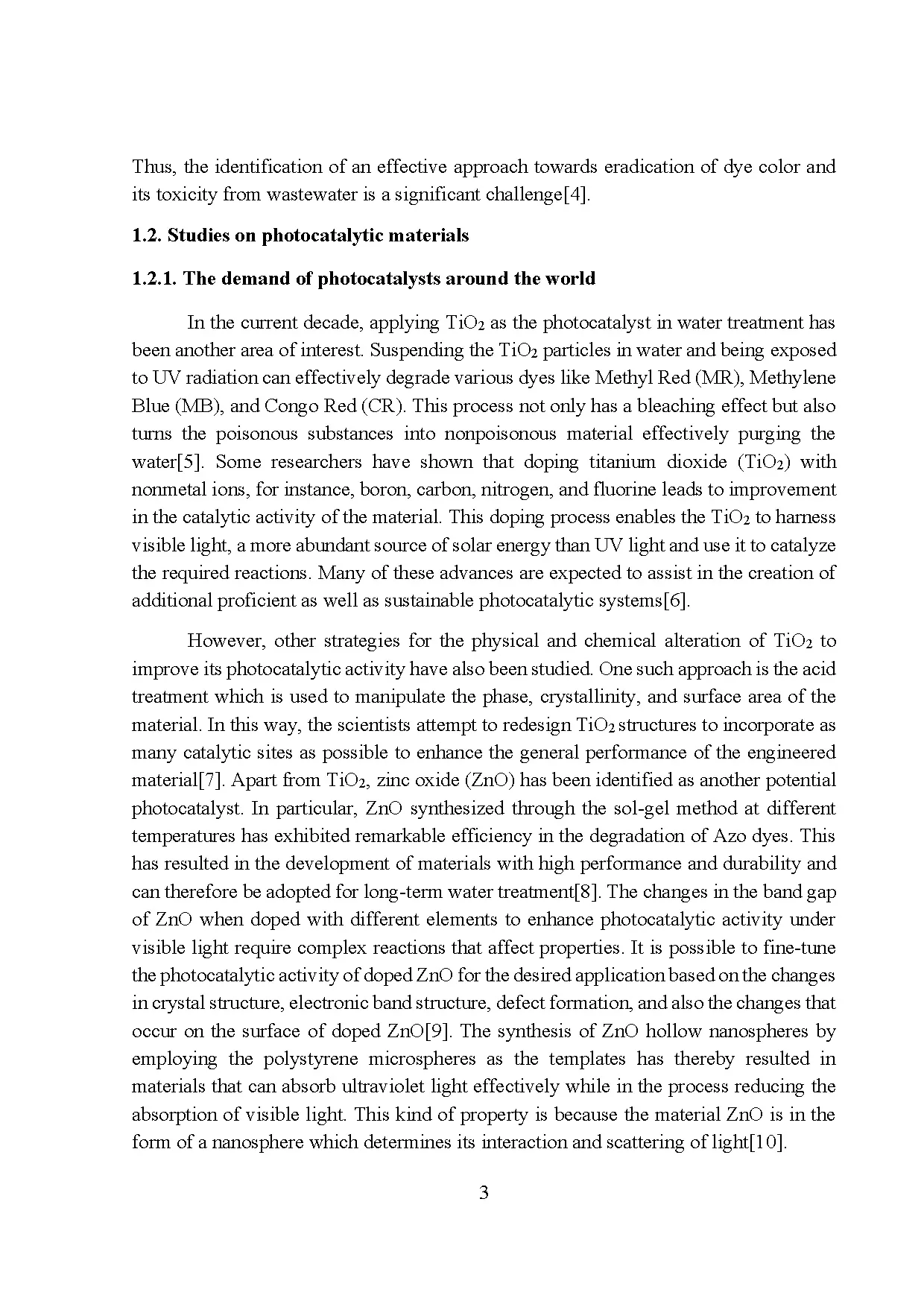 Đồ án tốt nghiệp - Studying effect of polystyrene nanospheres on photocatalytic properties of BO - Trang 18