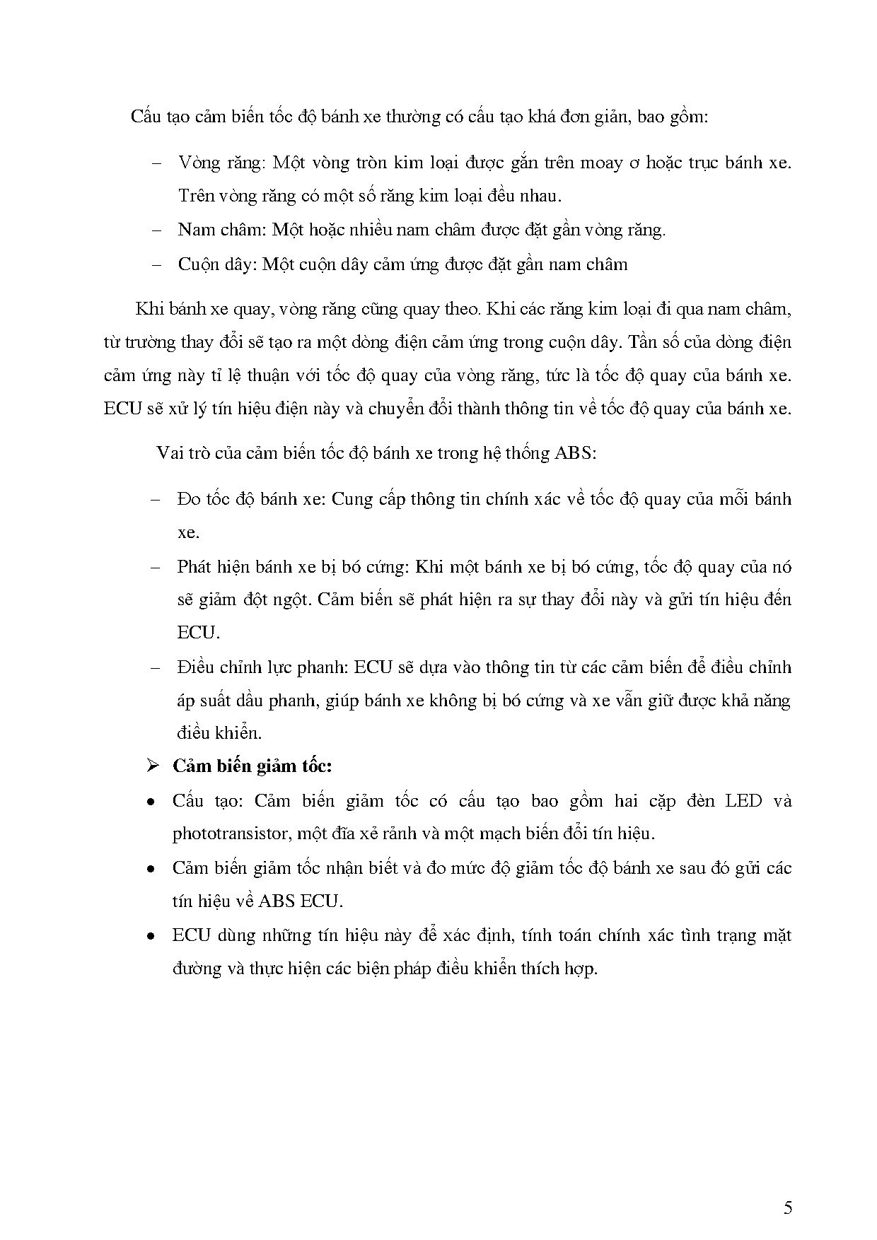 Đồ án tốt nghiệp - Nghiên cứu hệ thống an toàn và ổn định trên ô tô - Trang 28