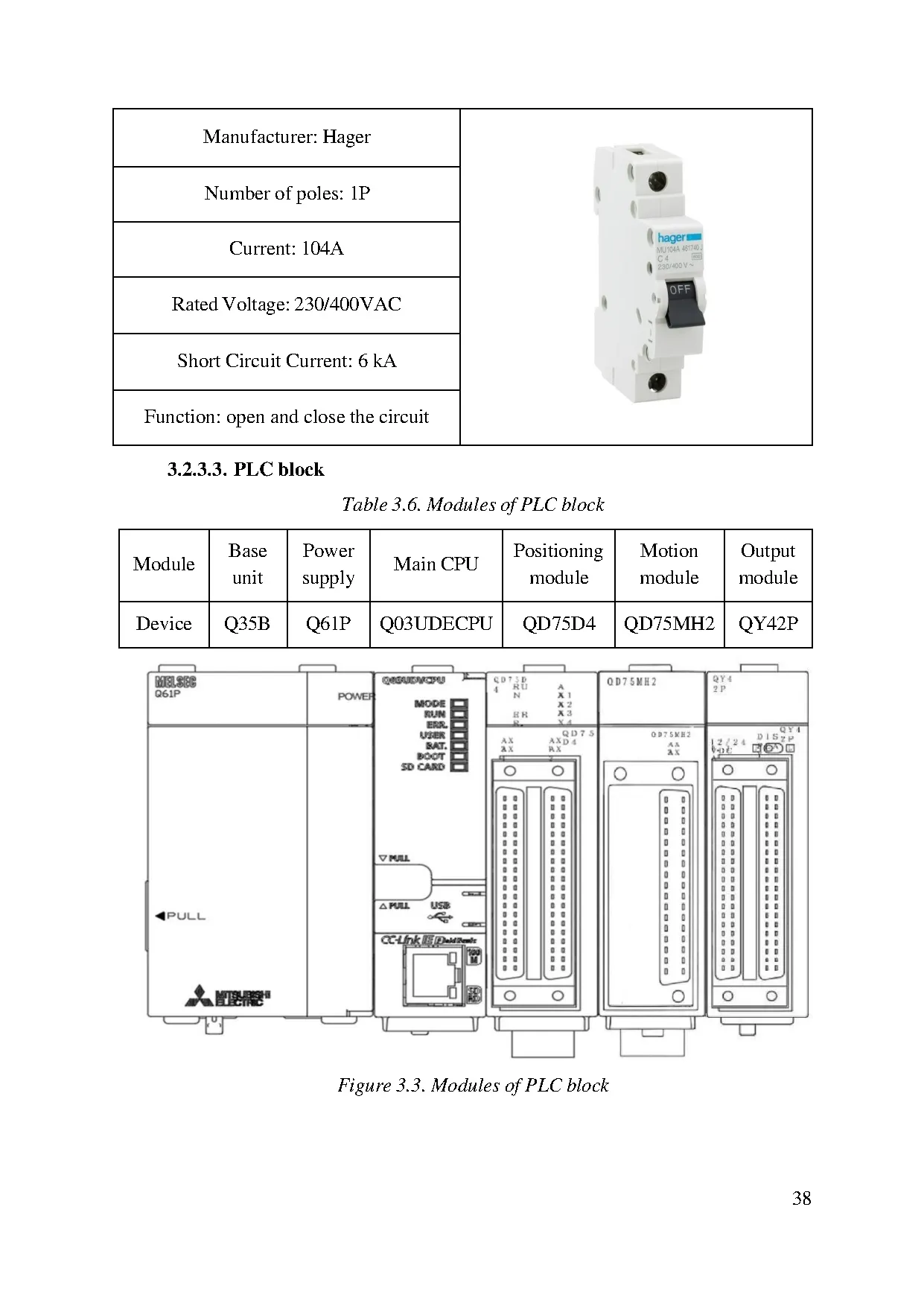 Đồ án tốt nghiệp - Design and control of A waste sorting system (metal cans) using PLC IWSM - Trang 39