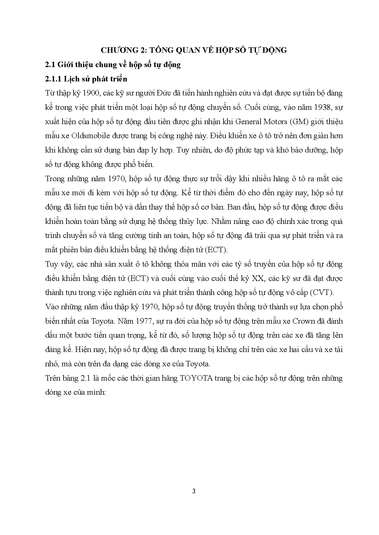 Đồ án tốt nghiệp - Thi công mô hình tách rời hộp số tự động A140E - Trang 23