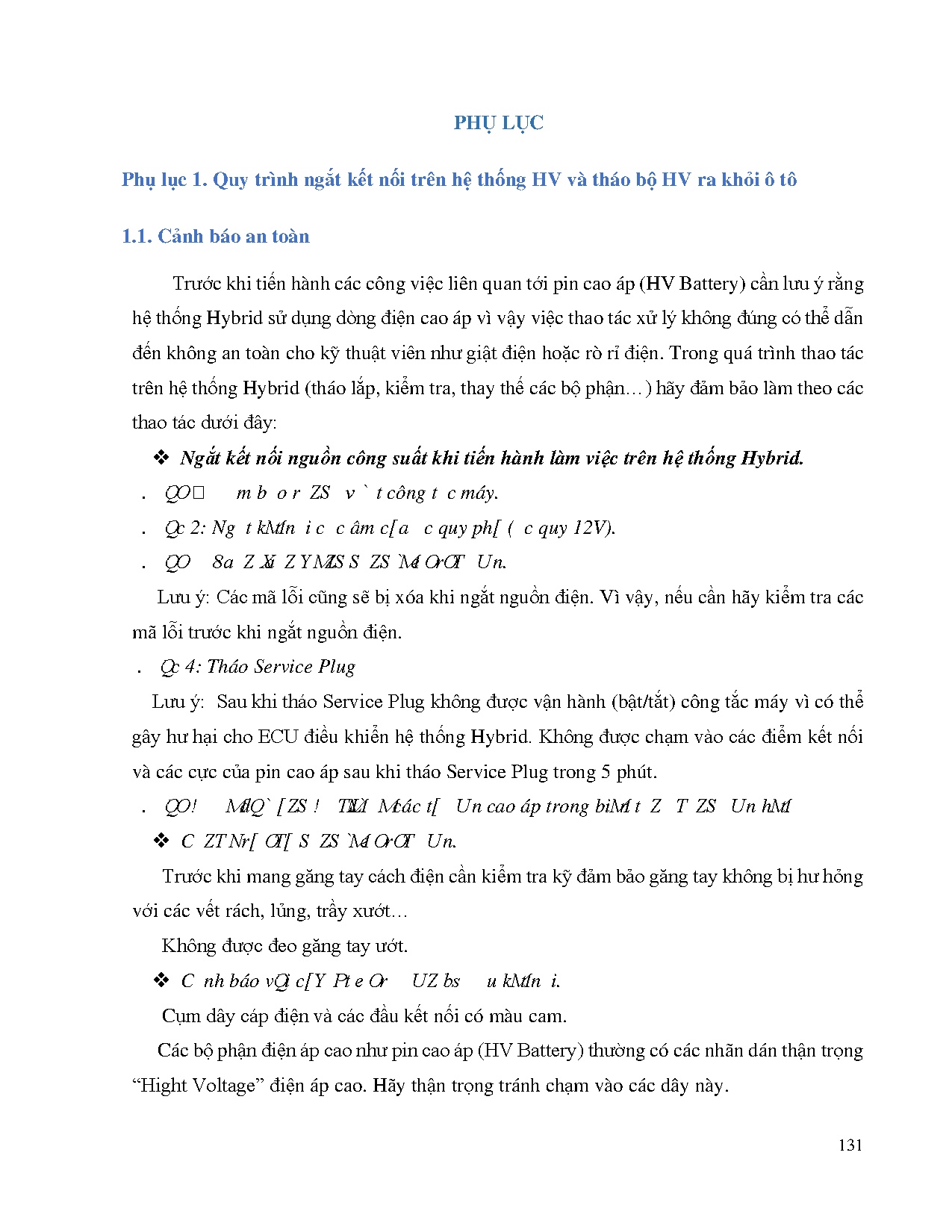 Ảnh một số trang tài liệu