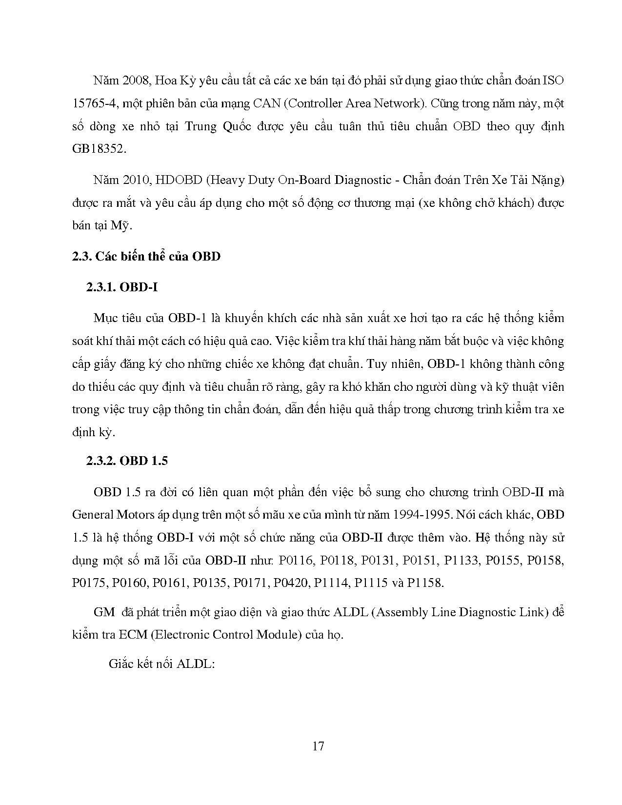 Đồ án tốt nghiệp - Đọc mã lỗi chẩn đoán OBD-II trên điện thoại thông minh qua Bluetooth - Trang 24